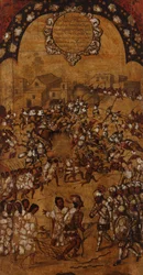 De Verovering van Mexico. Tafel V
